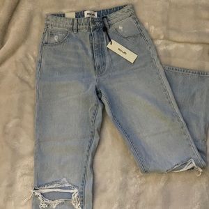 Rolla’s Revolve High Rise Straight Jeans